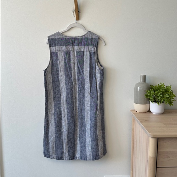 Beachlunchlounge Linen Cotton Dress - Picture 2 of 5